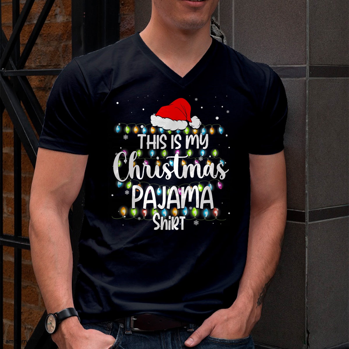 Christmas Shirts for Family, Funny christmas shirts, Christmas Unisex T-Shirt/Hoodie/Sweatshirt HLT00 - This Is My Christmas Pajama Shirt Funny Family Matching Xmas T-Shirt