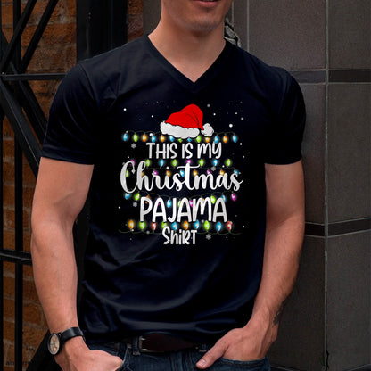 Christmas Shirts for Family, Funny christmas shirts, Christmas Unisex T-Shirt/Hoodie/Sweatshirt HLT00 - This Is My Christmas Pajama Shirt Funny Family Matching Xmas T-Shirt