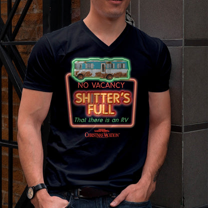 Christmas Shirts for Family, Funny christmas shirts, Christmas Unisex T-Shirt/Hoodie/Sweatshirt HLT00 - Christmas Vacation No Vacancy Shtters Full Christmas T-Shirt