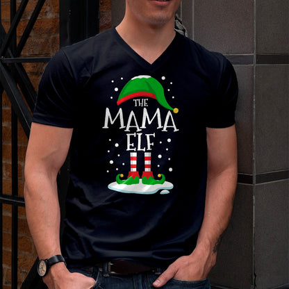Christmas Shirts for Family, Funny christmas shirts, Christmas Unisex T-Shirt/Hoodie/Sweatshirt HLT00 - The Mama Elf Christmas Family Matching Xmas Mom Group Funny T-Shirt