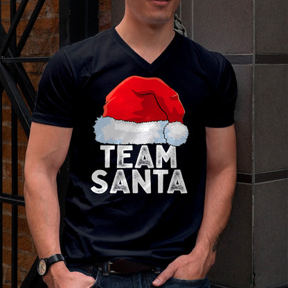Christmas Shirts for Family, Funny christmas shirts, Christmas Unisex T-Shirt/Hoodie/Sweatshirt HLT00 - Team Santa Family Tradition Christmas Squad Matching Pajamas T-Shirt