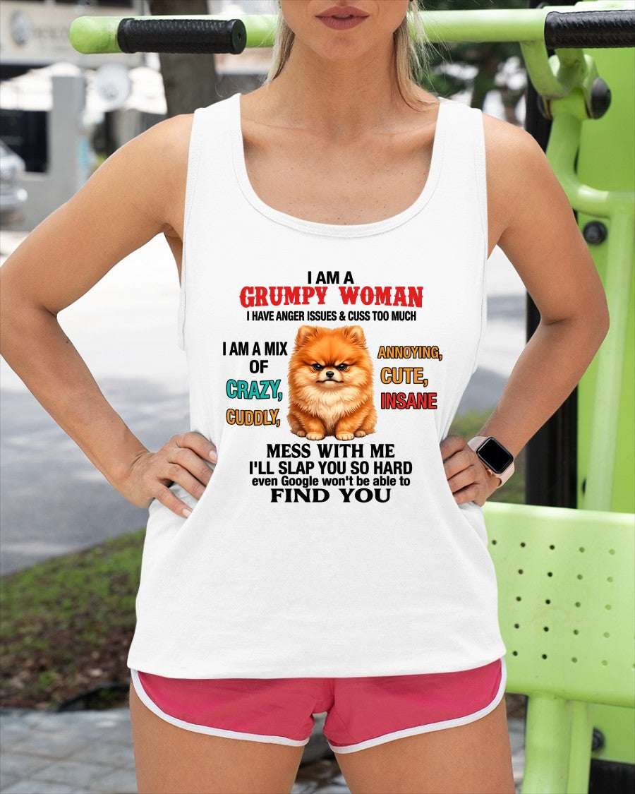I AM A GRUMPY WOMAN - Birthday T Shirt For Woman - TRNN00 (SKU2605-229-00)