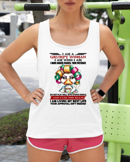 GRUMPY WOMAN - BIRTHDAY SHIRT FOR WOMEN - TRNN00 (SKU26T-01-22-00)