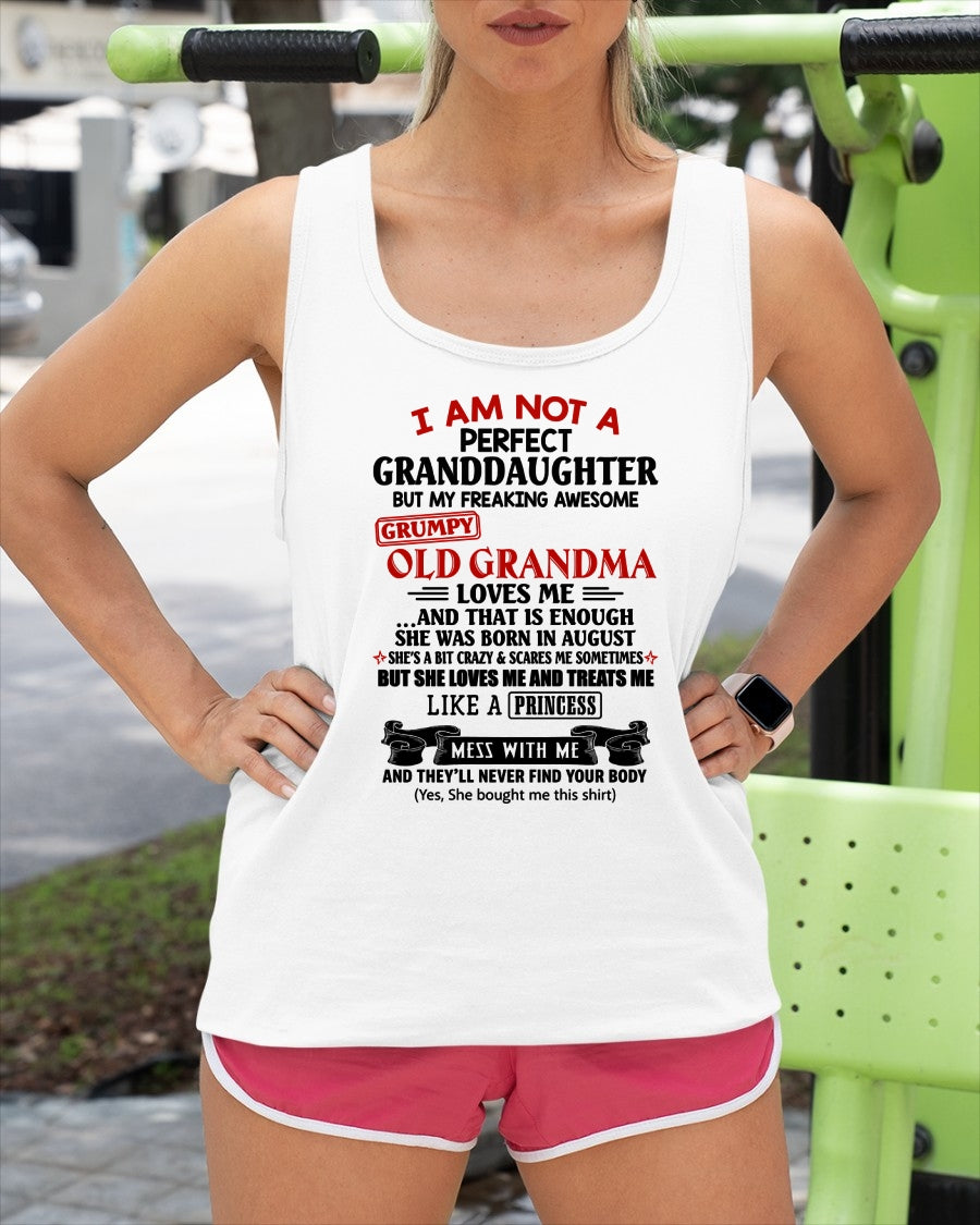 AUGUST - I AM NOT A PERFECT GRANDDAUGHTER - FROM GRANDMA - TRNN08 (SKU2606-381-08)