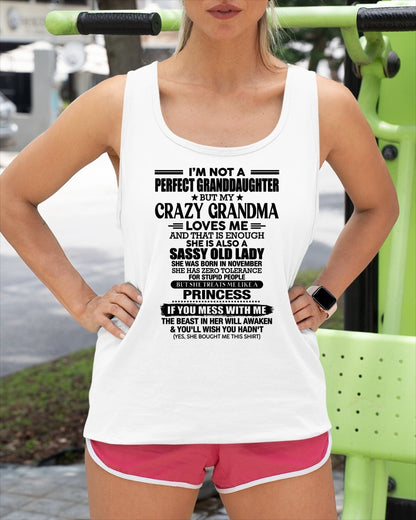 NOVEMBER - I'M NOT A PERFECT GRANDDAUGHTER - FROM GRANDMA - TRNN11 (SKU2607-189-11)