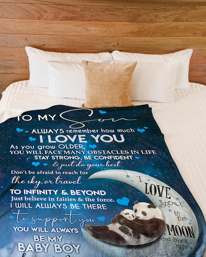 Special Gift For Your Son Blanket - From Mom
