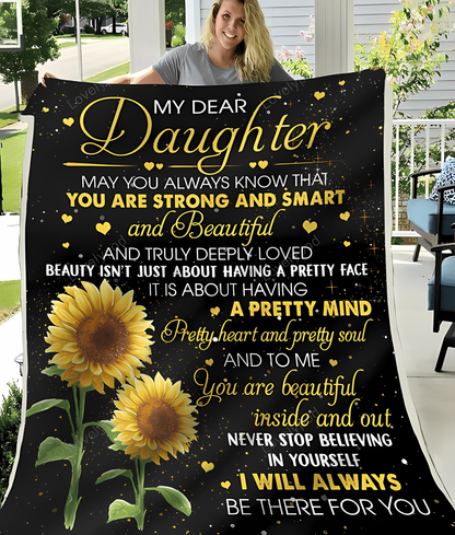Special Daughter Gift Blanket - From Mom