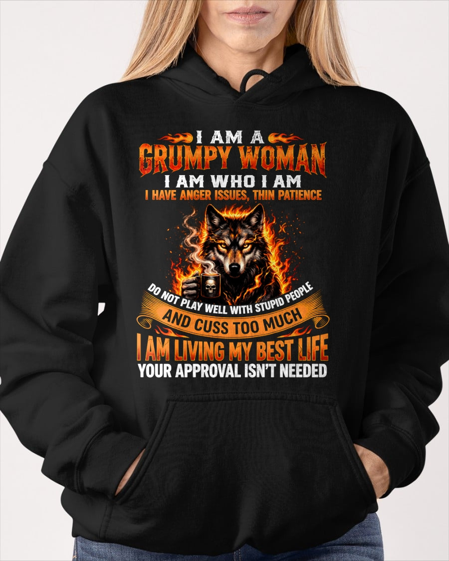 I AM WHO I AM - BIRTHDAY T-SHIRT FOR WOMEN - TRNN00 (SKU2607-206-00)
