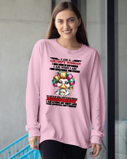 SEPTEMBER - GRUMPY WOMAN - BIRTHDAY SHIRT FOR WOMEN - TRNN09 (SKU26T-01-22-09)