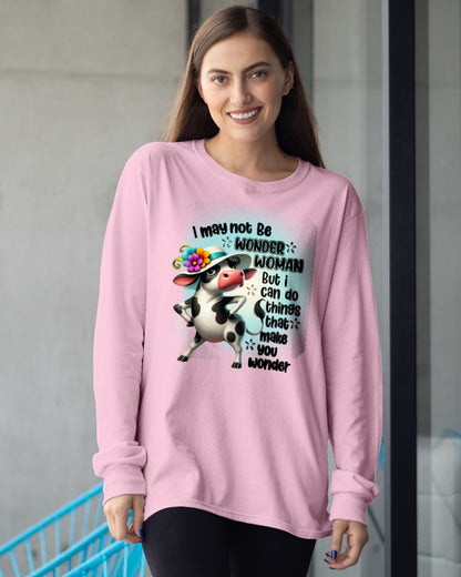 I MAY NOT BE WONDER WOMAN - Birthday T Shirt For Woman - TRNN00 (SKU2603-163-00)