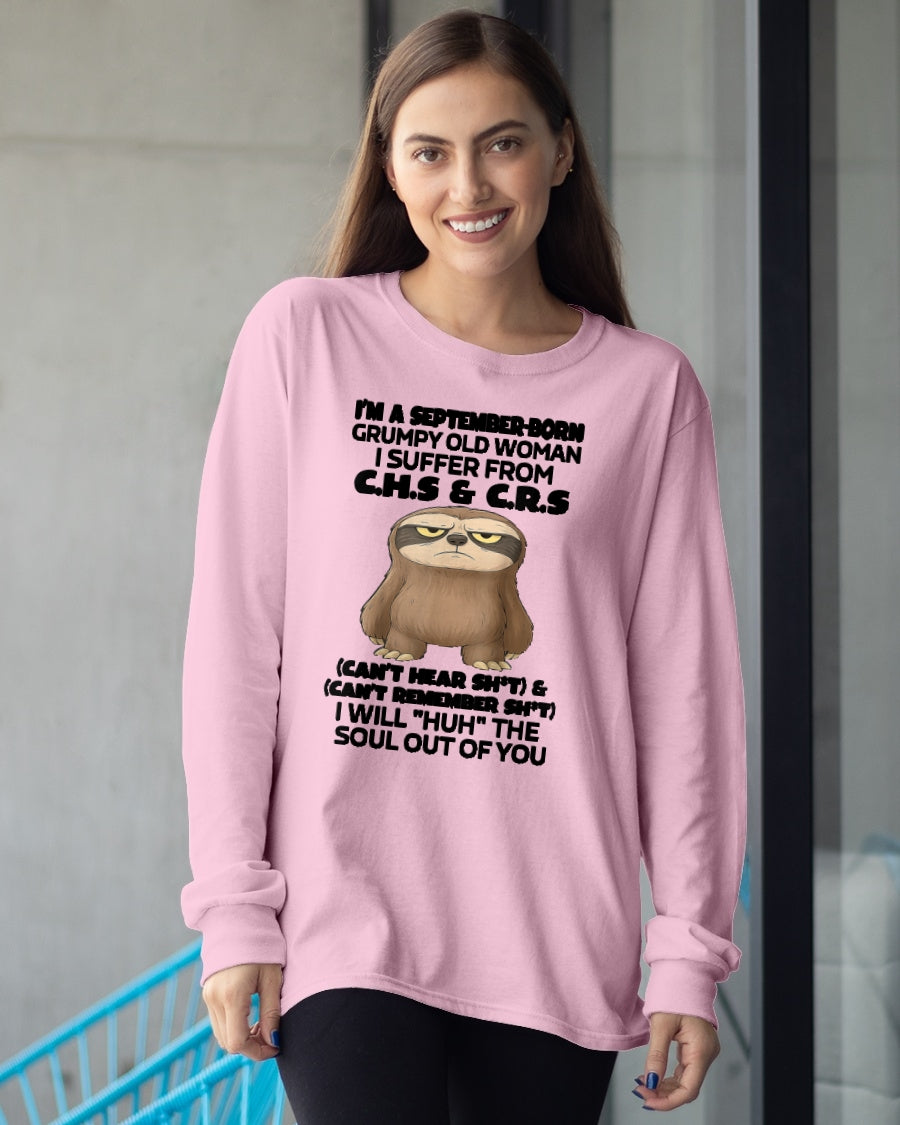 SEPTEMBER - GRUMPY OLD WOMAN - BIRTHDAY GIFT FOR WOMEN - TRNN09 (SKU09-21-09)