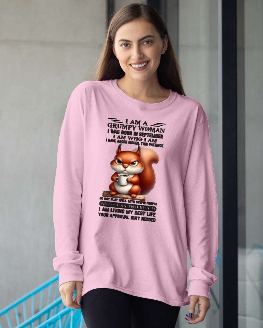 SEPTEMBER - GRUMPY WOMAN - BIRTHDAY GIFT FOR WOMEN - TRNN09 (SKU09-07-09)