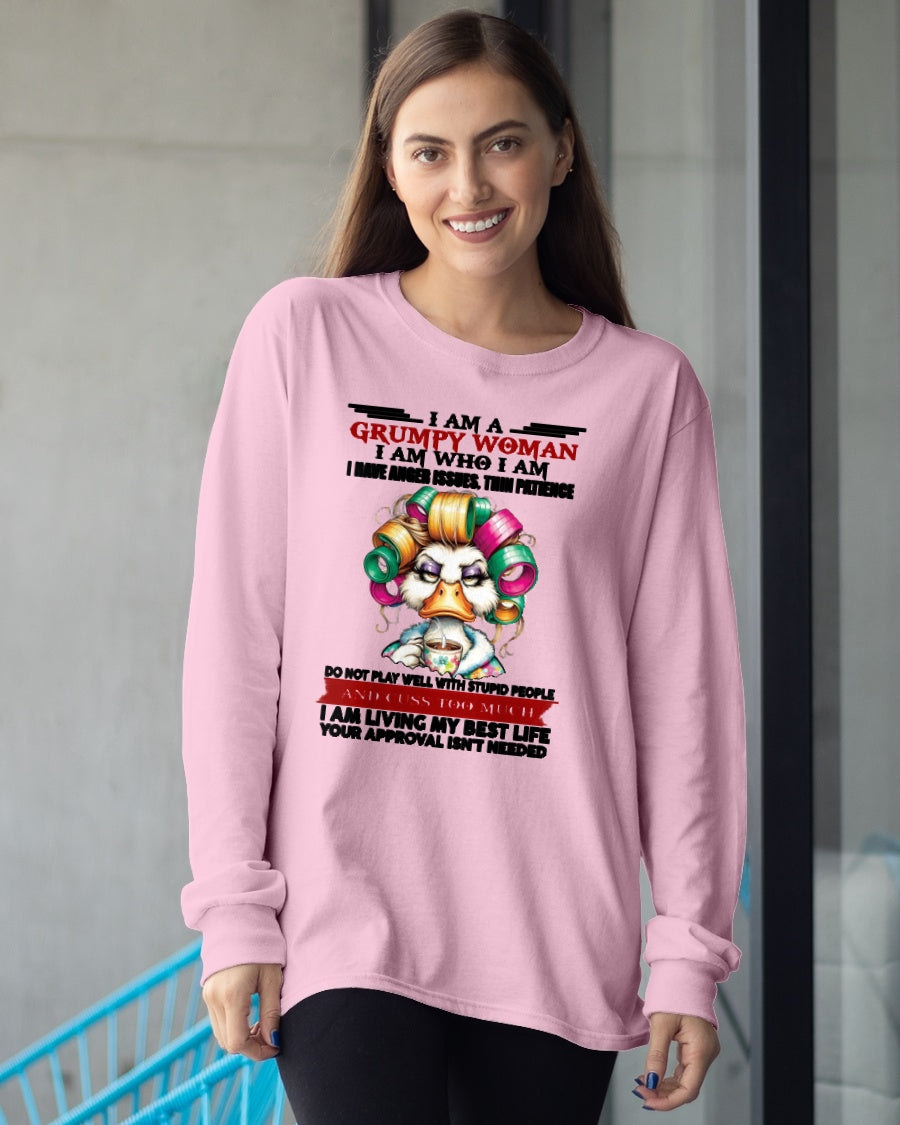 GRUMPY WOMAN - BIRTHDAY SHIRT FOR WOMEN - TRNN00 (SKU26T-01-22-00)