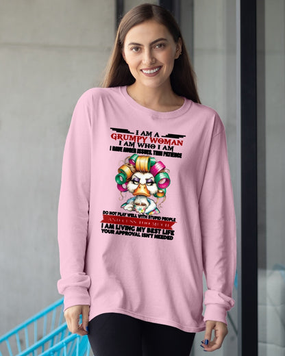 GRUMPY WOMAN - BIRTHDAY SHIRT FOR WOMEN - TRNN00 (SKU26T-01-22-00)