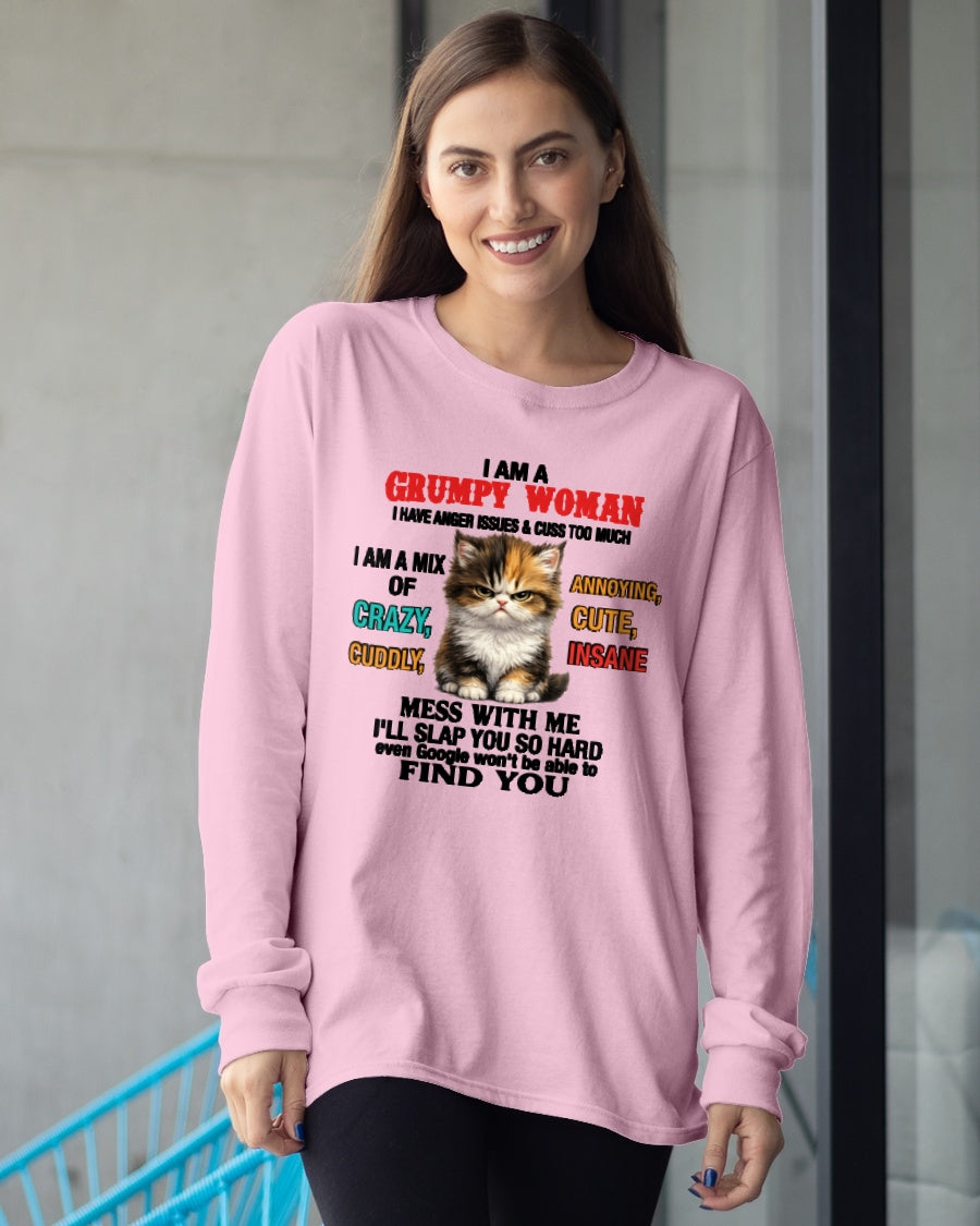 I AM A GRUMPY WOMAN - Birthday T Shirt For Woman - TRNN00 (SKU2604-118-00)