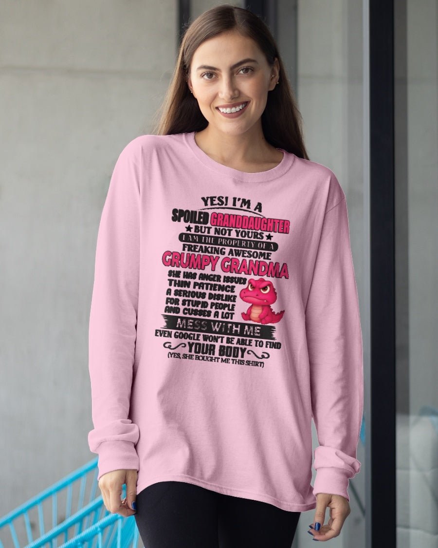 YES, I'M A SPOILED GRANDDAUGHTER - GIFT FROM GRANDMA FOR GRANDDAUGHTER - TRNN00 (SKU09-96-00)
