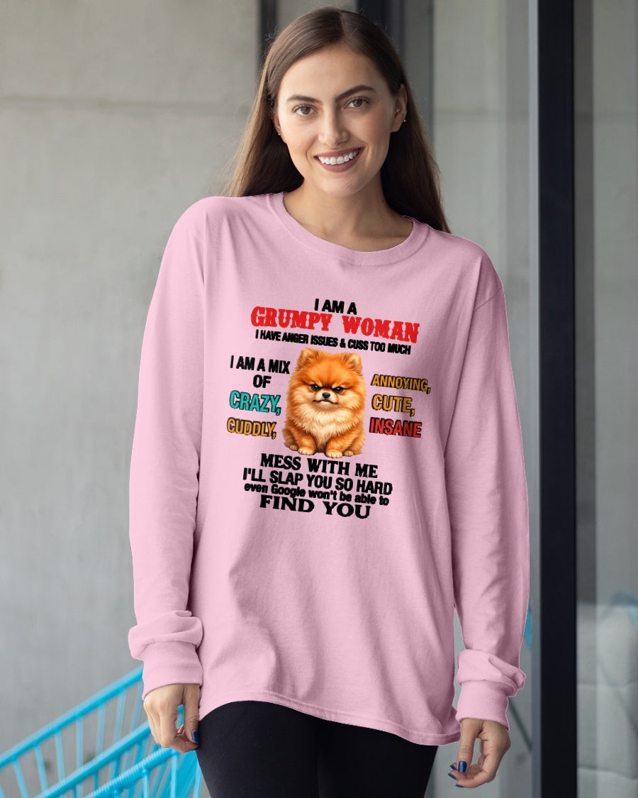 I AM A GRUMPY WOMAN - Birthday T Shirt For Woman - TRNN00 (SKU2605-229-00)