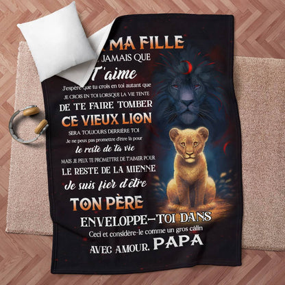 Cadeau Spécial Pour Ta Fille Couverture - De Papa (SKUB09-120)