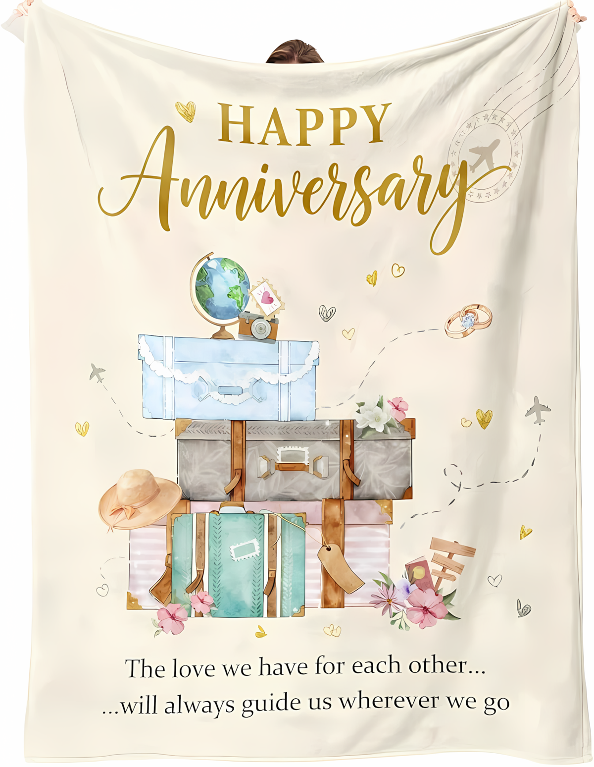 Perfect Gift Blanket Aniversary For My Lovely Wife From Husband
