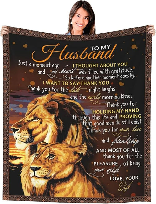 Perfect Gift Blanket For My Husband From Wife