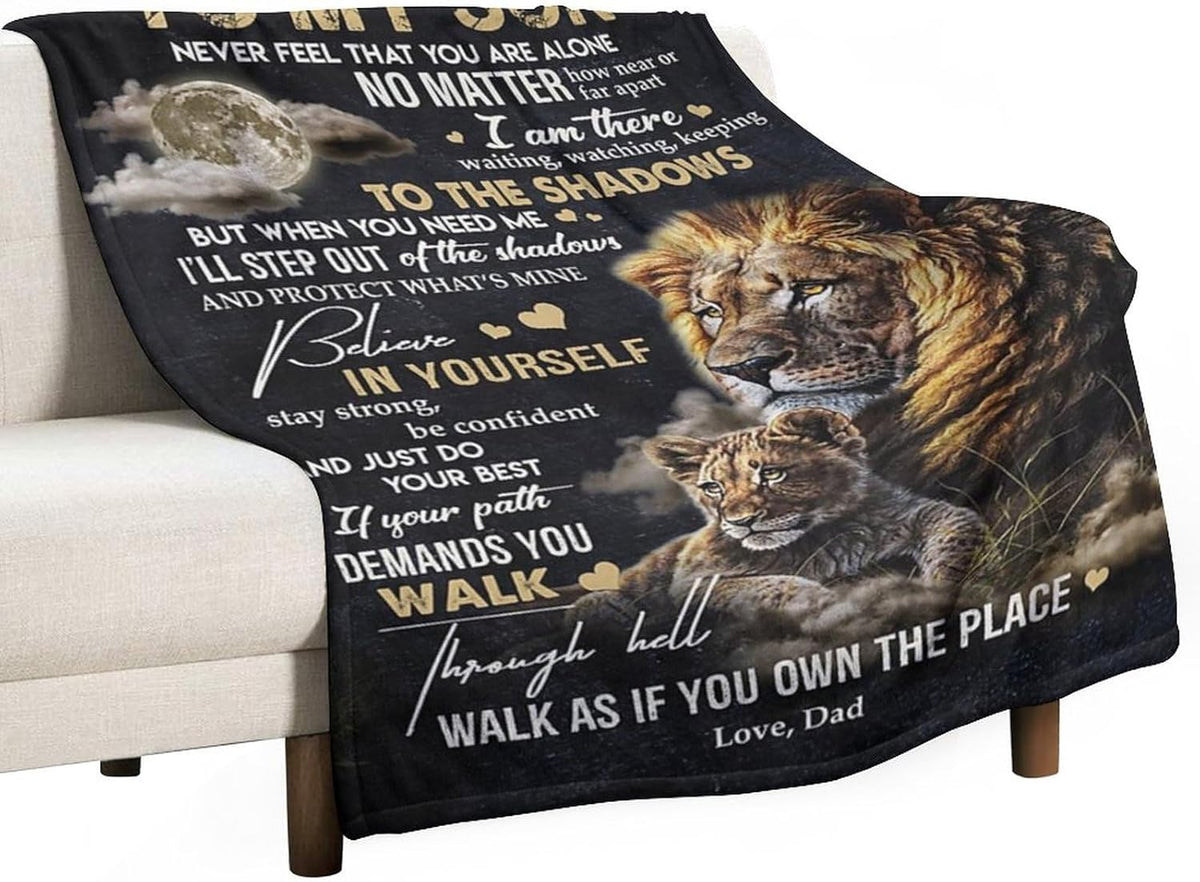 Special Gift For Your Son Blanket - From Dad (SKUB10-81)