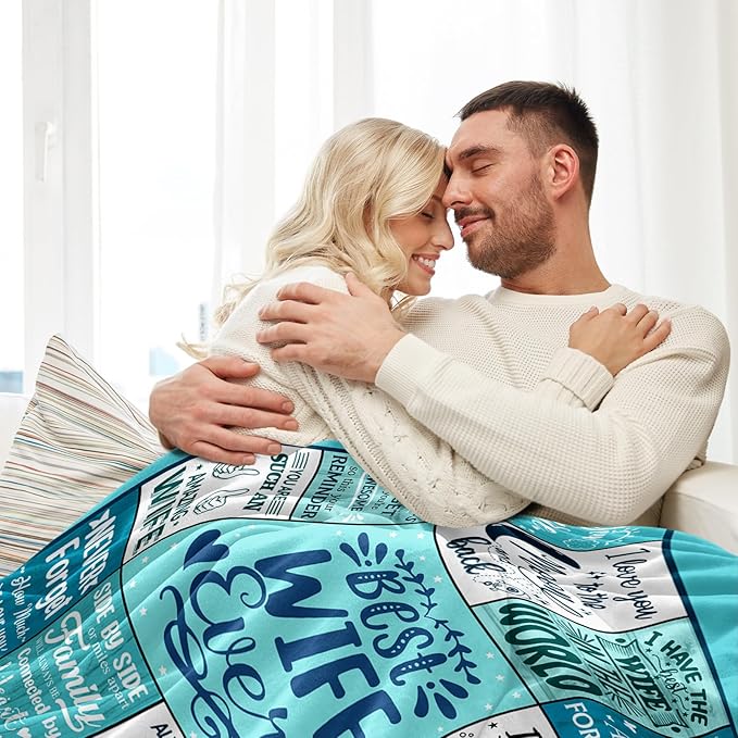 Perfect Gift Blanket For My Lovely Wife From Husband