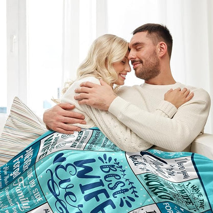 Perfect Gift Blanket For My Lovely Wife From Husband