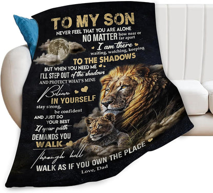 Special Gift For Your Son Blanket - From Dad (SKUB10-81)