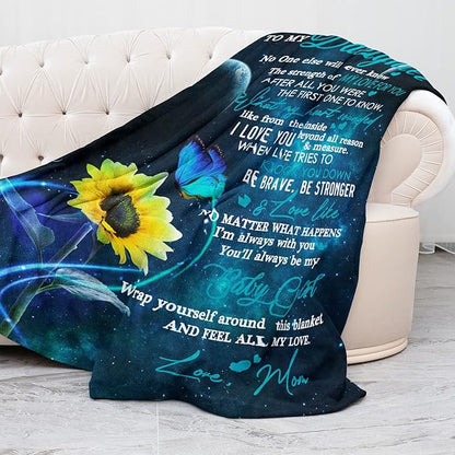 Special For Daughter Gift Blanket - From Mom