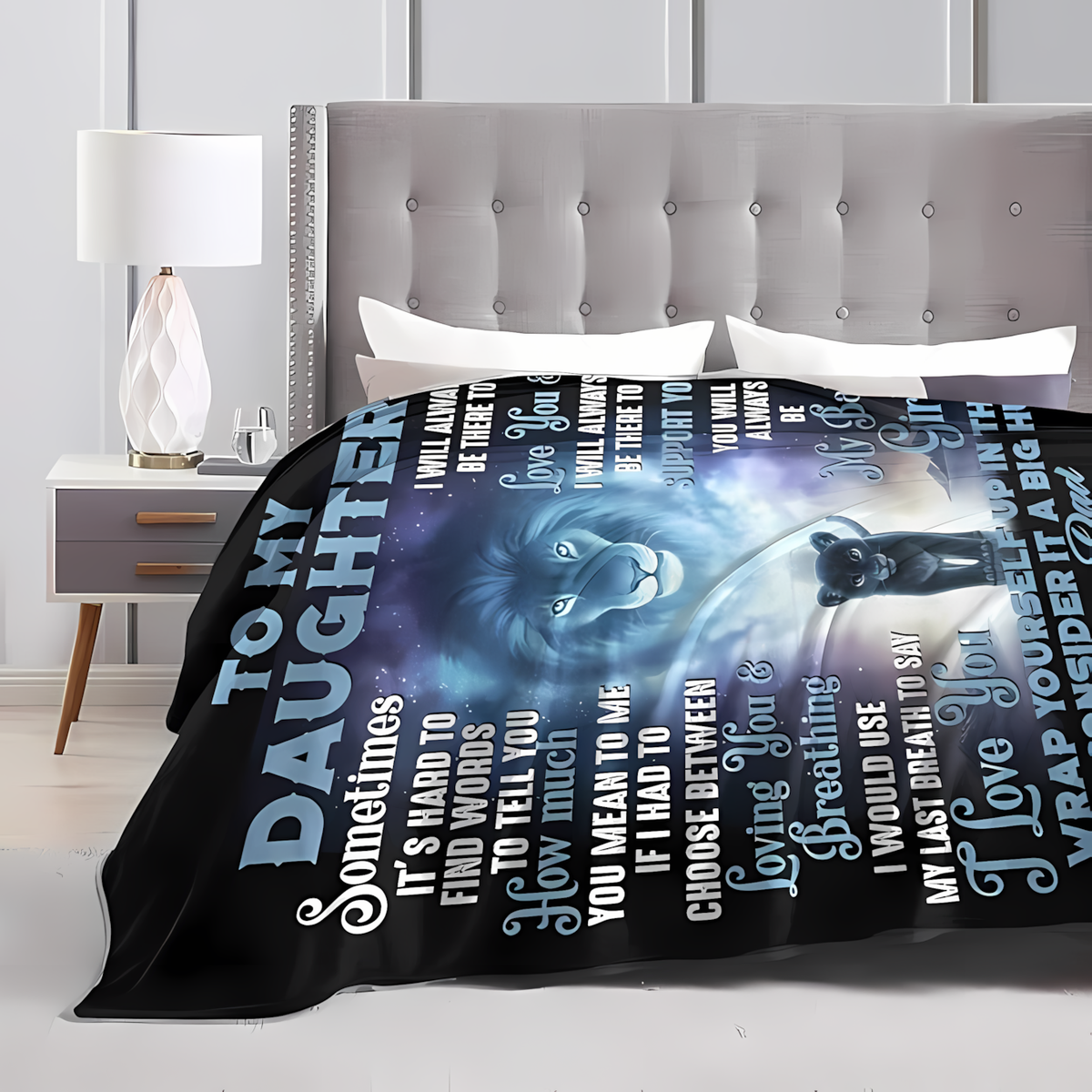 Special Gift For Your Daughter Blanket - From Dad (SKUB10-91)