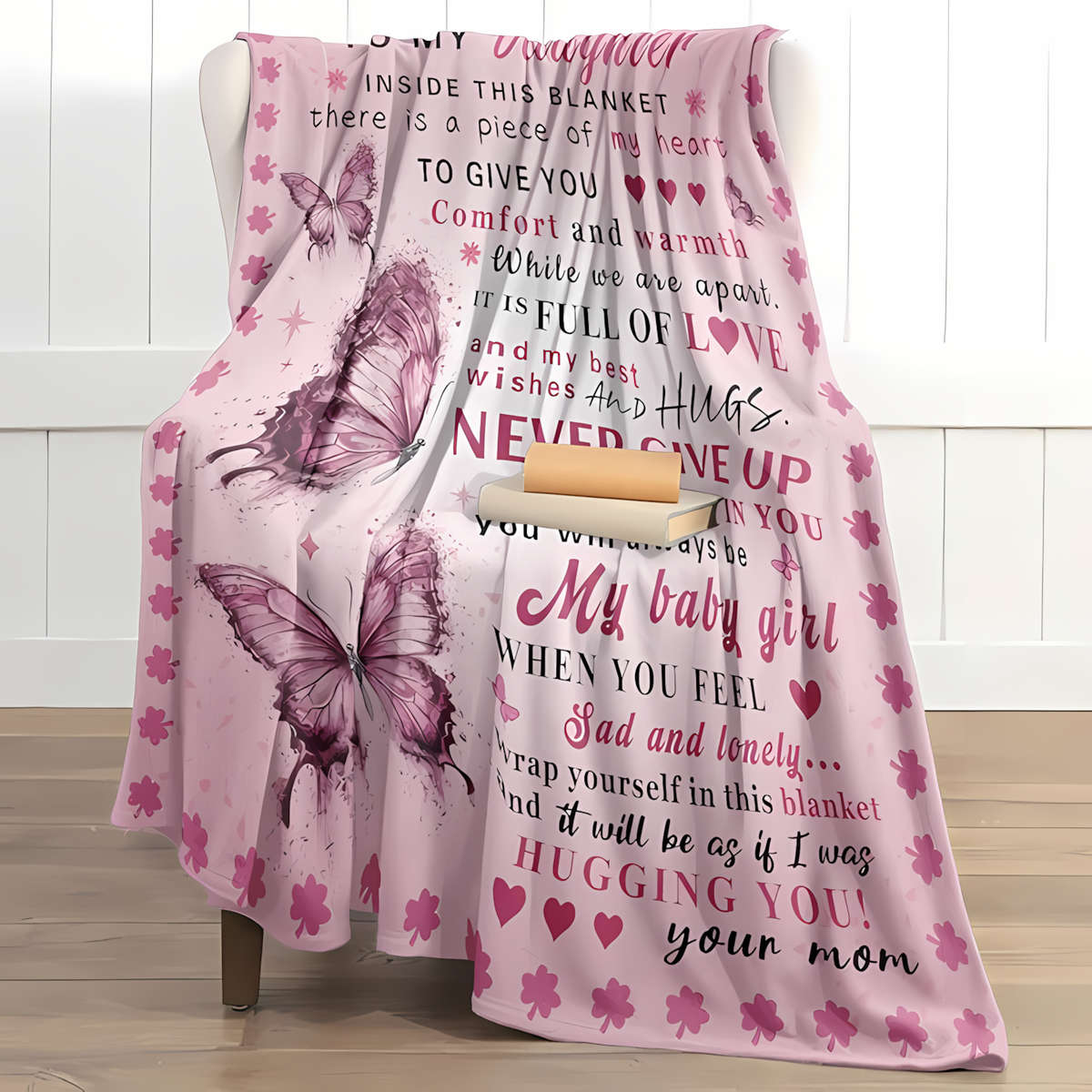Special For Lovely Daughter Gift Blanket - From Mom