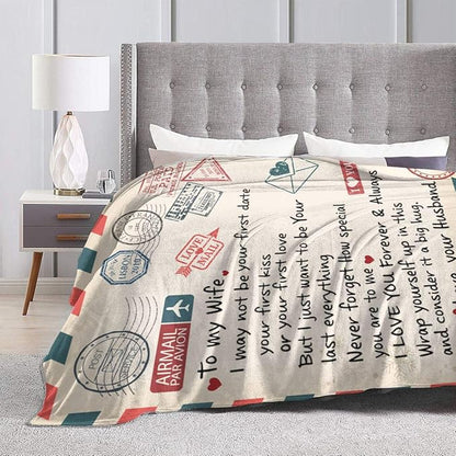 Perfect Gift Blanket For My Lovely Wife From Husband