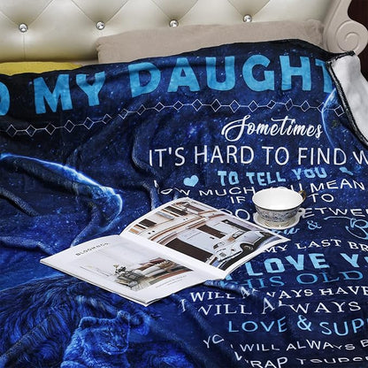 Special For Daughter Gift Blanket - From Dad