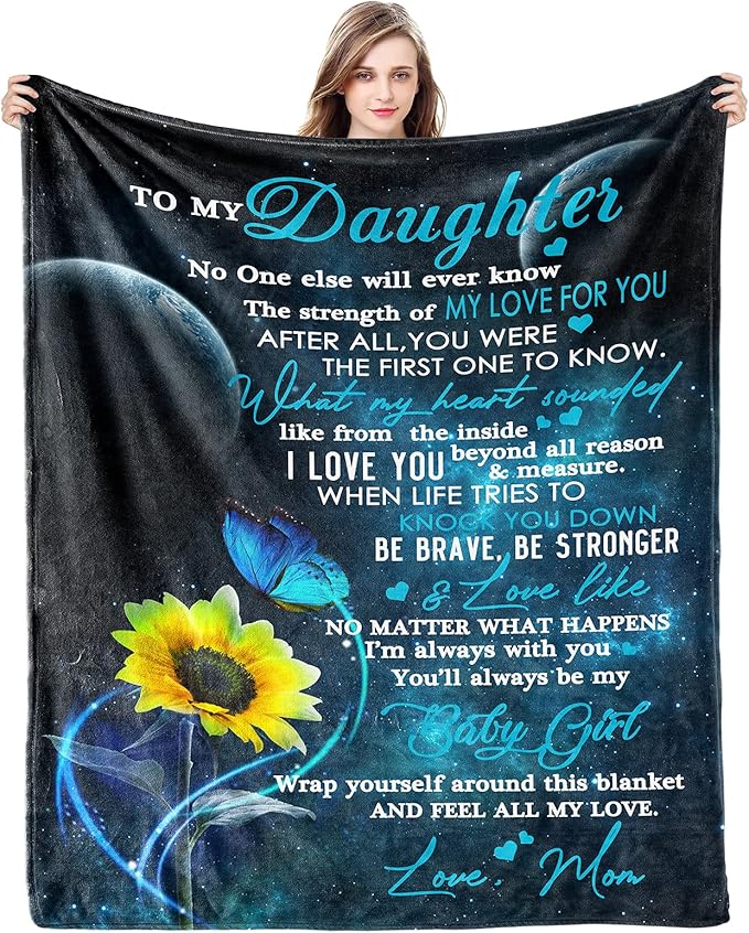 Special For Daughter Gift Blanket - From Mom