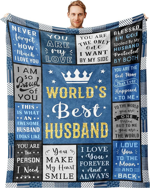 Perfect Gift Blanket For My Husband From Wife (SKU2605-117)