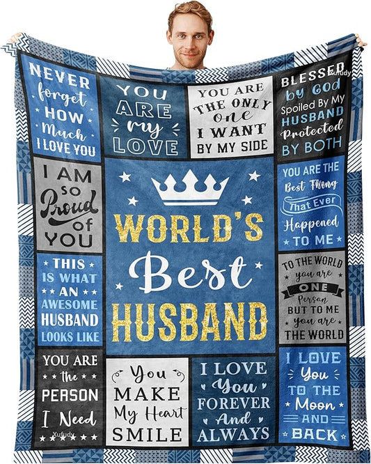 Perfect Gift Blanket For My Husband From Wife (SKU2605-117)