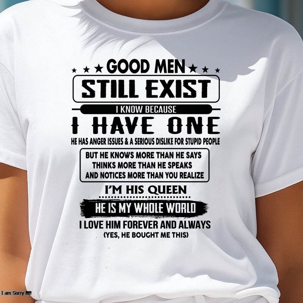 Good men Still Exist - gift for your girlfriend, wife from Husband - TRNN00 (SKU-GM-00)
