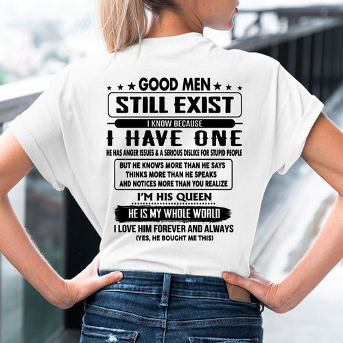 Good men Still Exist - gift for your girlfriend, wife from Husband - TRNN00 (SKU-GMSAU-00)