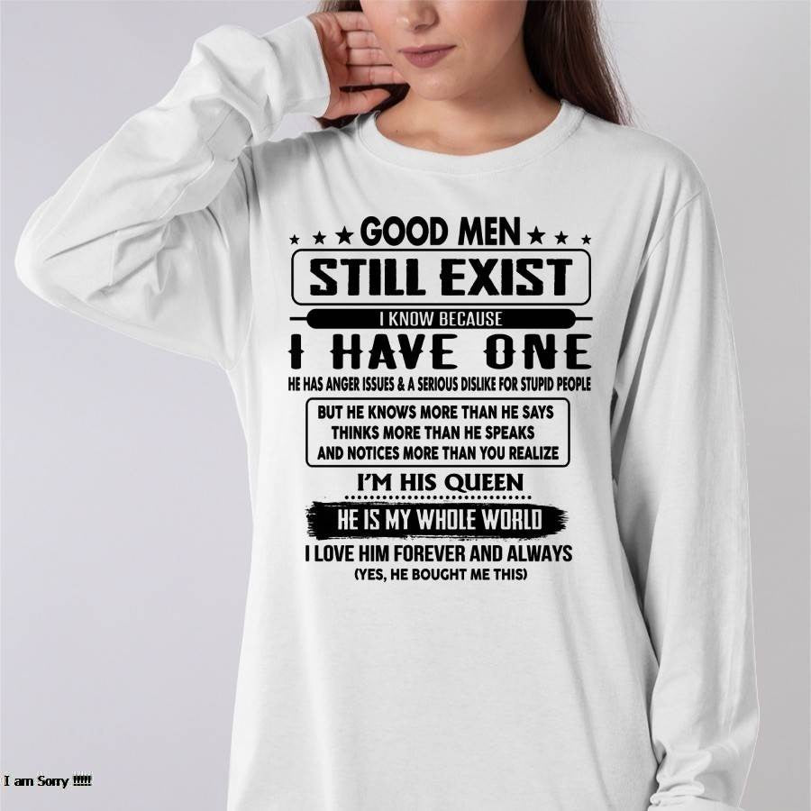 Good men Still Exist - gift for your girlfriend, wife from Husband - TRNN00 (SKU-GM-00)