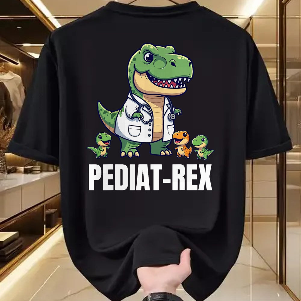 Best Doctor Shirt, Funny Doctor UnisexT-Shirt/Hoodie/Sweatshirt HLT00 - Funny Pediatrics T-Rex Pediatrician Peds Pediatric T-Shirt