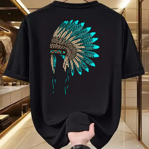 Native American T-Shirts, Vintage Native American Unisex T-Shirt/Hoodie/Sweatshirt HLT00 - Native American Indian Headdress Costume Jewelry Decor