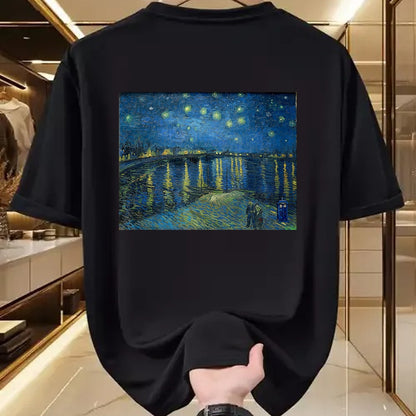 Best Doctor Shirt, Funny Doctor UnisexT-Shirt/Hoodie/Sweatshirt HLT00 - Starry Night Over the Rhone Doctor Visit T-Shirt
