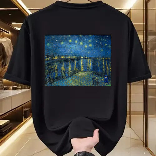 Best Doctor Shirt, Funny Doctor UnisexT-Shirt/Hoodie/Sweatshirt HLT00 - Starry Night Over the Rhone Doctor Visit T-Shirt