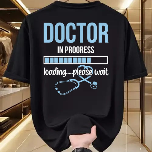 Best Doctor Shirt, Funny Doctor UnisexT-Shirt/Hoodie/Sweatshirt HLT00 - Stethoscope Doctor In Progress Loading Please Wait Medical T-Shirt
