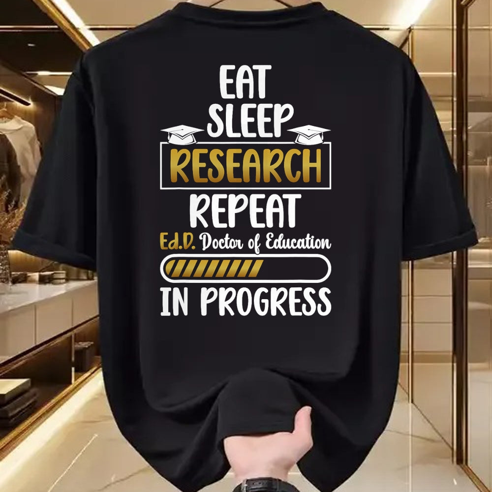 Best Doctor Shirt, Funny Doctor UnisexT-Shirt/Hoodie/Sweatshirt HLT00 - Ed.D Doctor Of Education In Progress Future EdD Student T-Shirt