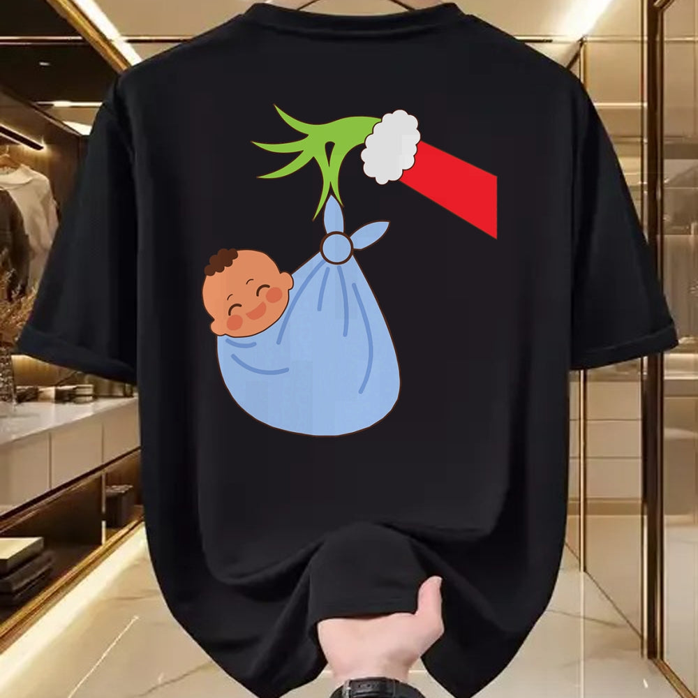 Funny Nurse Shirt, Nurse Unisex T-Shirt/Hoodie/Sweatshirt HLT00 - NICU Labor Delivery Nurse Santa Christmas Xmas Pajamas Funny T-Shirt