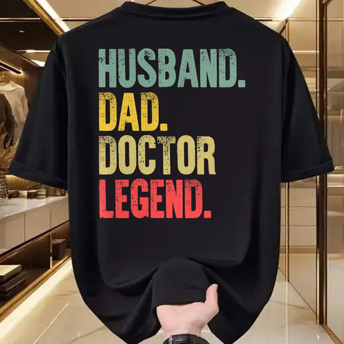 Best Doctor Shirt, Funny Doctor UnisexT-Shirt/Hoodie/Sweatshirt HLT00 - Funny Vintage Shirt Husband Dad Doctor Legend Retro T-Shirt