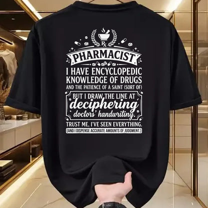 Best Doctor Shirt, Funny Doctor UnisexT-Shirt/Hoodie/Sweatshirt HLT00 - Funny Pharmacist Typography Quote Doctors Handwriting T-Shirt