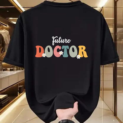 Best Doctor Shirt, Funny Doctor UnisexT-Shirt/Hoodie/Sweatshirt HLT00 - Future Doctor Medicine Retro Groovy For Medical Students T-Shirt