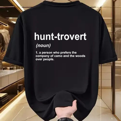Funny Hunting Shirt, Gift For Hunting Lover Unisex T-Shirt/Hoodie/Sweatshirt HLT00 - Funny Hunting Shirts for Hunters Men, Hunt-trovert Hunting T-Shirt